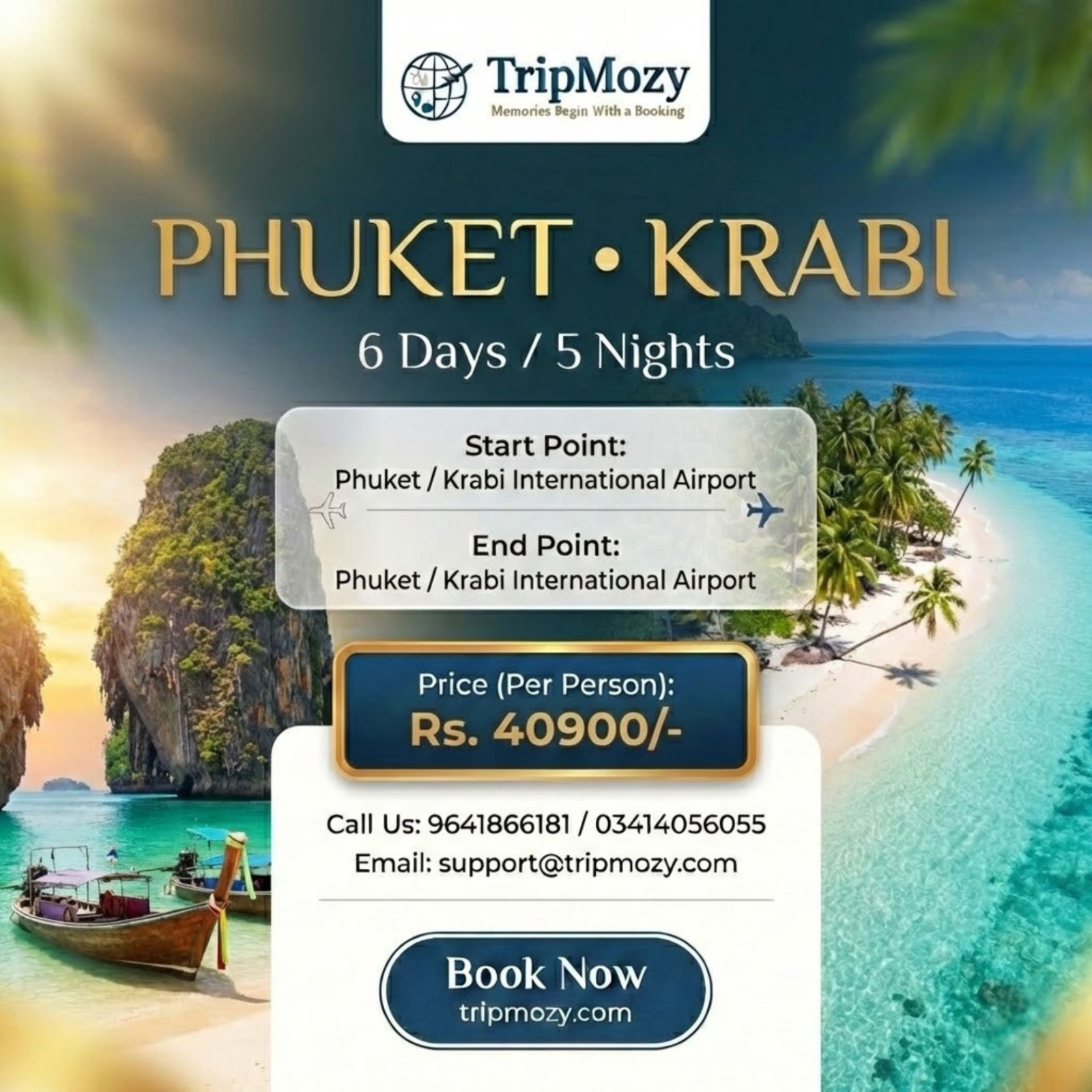 Phuket - Krabi Tour 6 Days